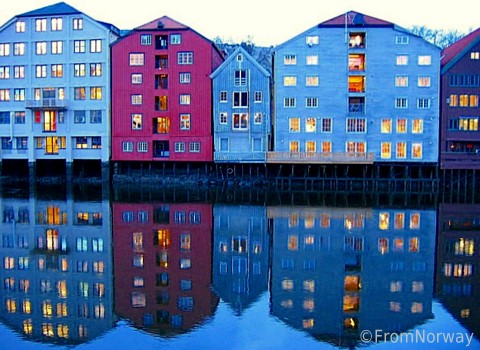Bryggen,Trondheim,Norway