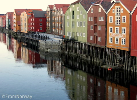 Bryggen,Trondheim,Norway